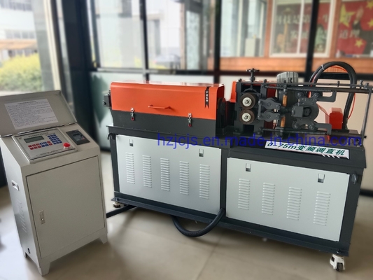 Intelligente frequentieomrekeningsmachine voor het rechtzetten en snijden van 5-12 mm spoel