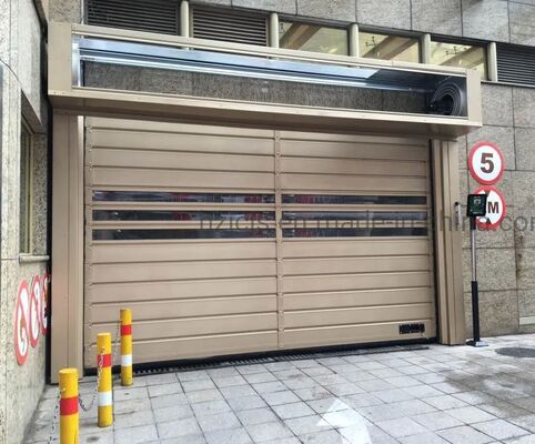 Aluminium legering brandbestendig hoge snelheid rolluik met afstandsbediening voor industrieel gebruik
