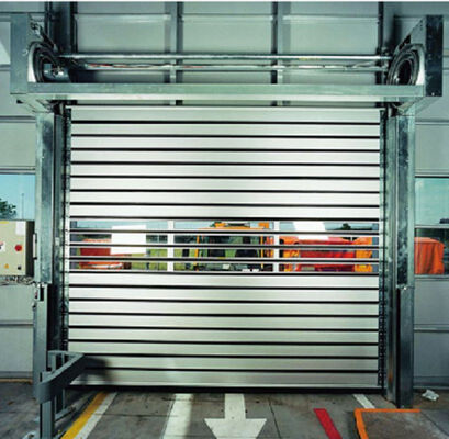 Brandbestendigheid IP55 Bescherming Aanpasbare grootte Automatische rolluik High Speed Aluminium legering Warehouse Door