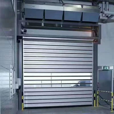 JTM-D03 Aluminium High Speed Roll Up Fast Roller Shutter Spiral Security Door Met Afstandsbediening