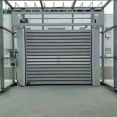 JTM-D03 Aluminium High Speed Roll Up Fast Roller Shutter Spiral Security Door Met Afstandsbediening