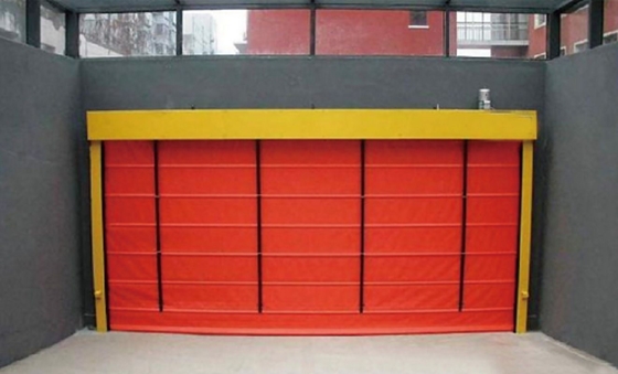 Afstandsbediening Aluminium legering Fast Rolling Up Spiral Garage Door -35 tot 65 Celsius