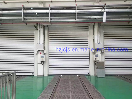 High Speed Aluminium Alloy sluiting Door Security Warehouse Door met speciale functie