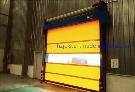 Aluminiumlegering JTM-D03 Snelle rol en sluiter Spiral Warehouse Windschild Automatische deur