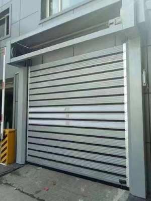 Industriële aluminium legering rollende snelle rollen en sluiter spiraal beveiliging Garage deur