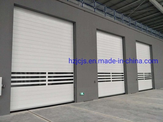 JTM-D05 Aluminium legering Rapid Roll Up Fast Acting Roller Shutter Spiral Garage Door