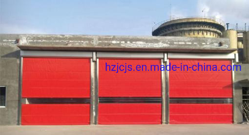 JTM-D05 Aluminium legering Rapid Roll Up Fast Acting Roller Shutter Spiral Garage Door