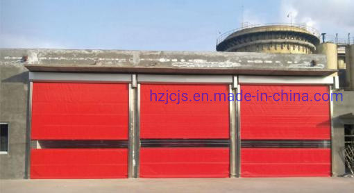 Hoge snelheid rollende snelle rol op snelle deur met veiligheid en uitgangsmoment van 1000N