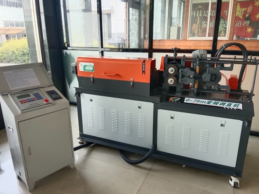 1000 kg Spanning 380V Rapid Rebar Cutting Machine Coil Rod Straightening Cut Machine
