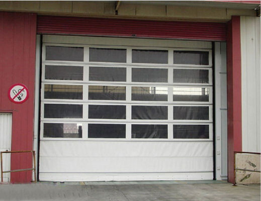 High Speed Roller Shutter Door met brandwerend verstelbare snelheid en aangepast roestvrij staal voor industrieel gebruik