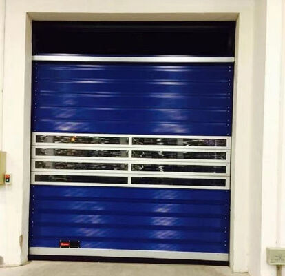 High Speed Fire Proofing Automatic Roller Shutter Door with Customized Model for Industrial Use