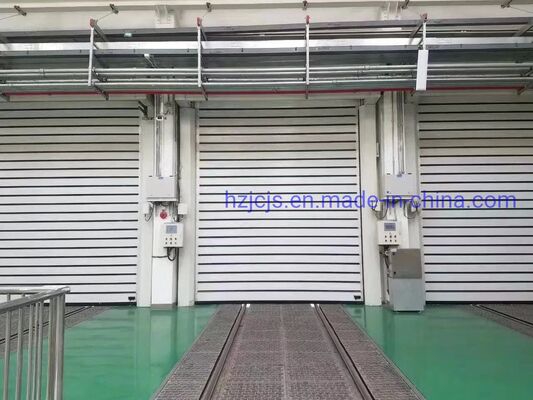 Fire Proofing Rolling Rapid Door with IP55 Protection and Customized Size for Commercial Buildings