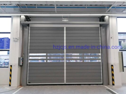 Customized Fire Proofing IP55 Protection Automatic Roller Shutter High Speed Security Warehouse Door